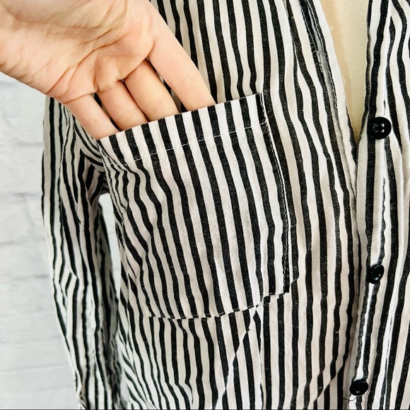 Striped Button Up - Picture 2 of 11